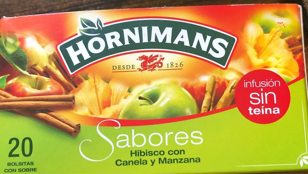 Infusión con canela y manzana