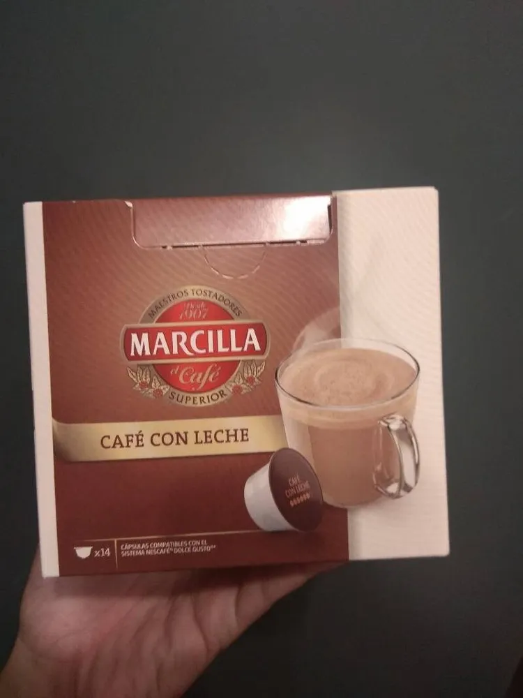 Café con leche estuche 14 cápsulas