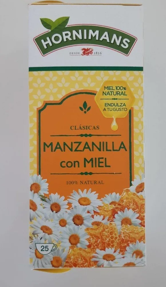 Manzanilla con miel