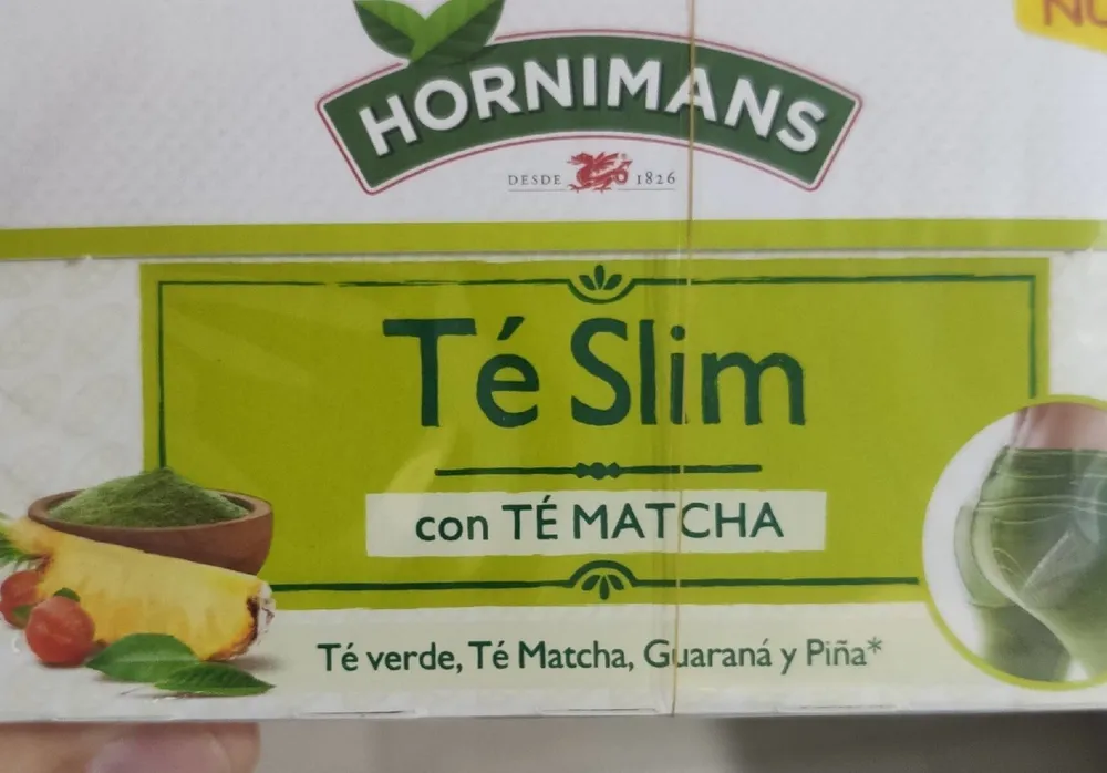 Té slim con té matcha