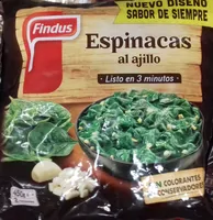 Espinacas al ajillo