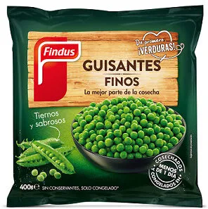 Guisantes finos