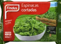 Espinacas Cortadas