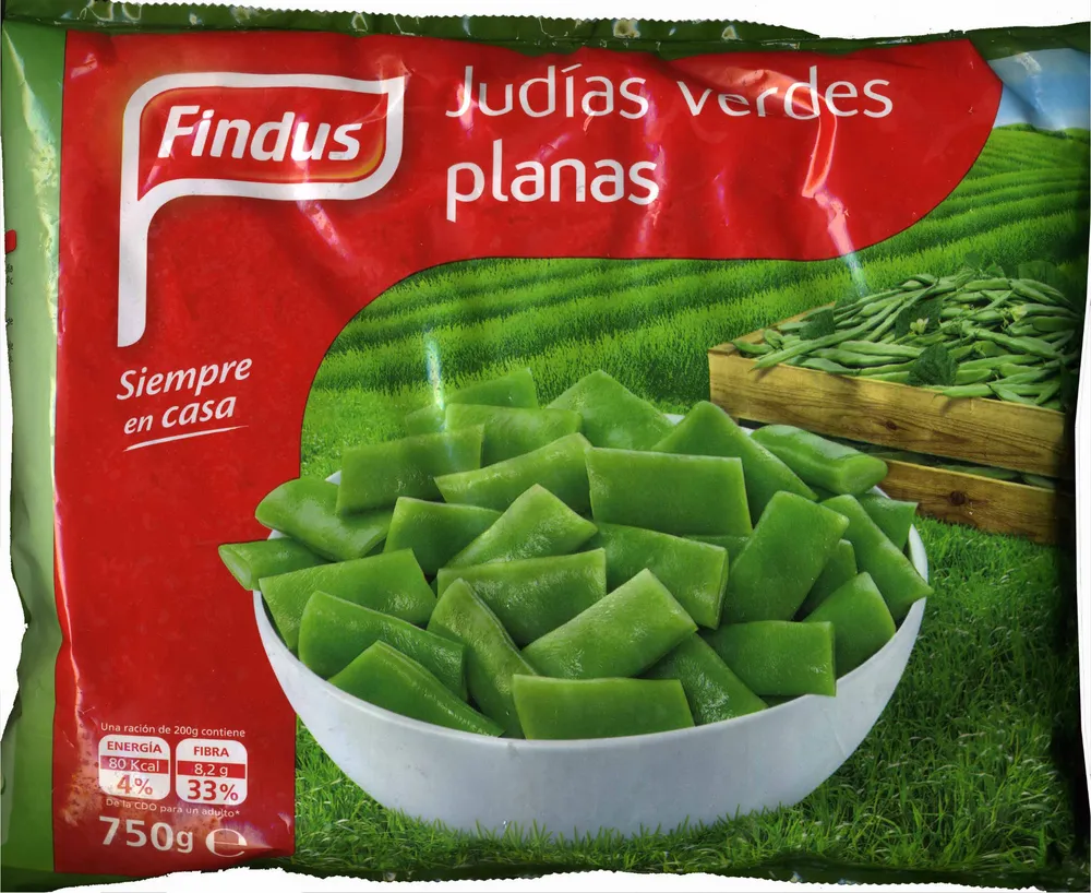 Judías verdes planas