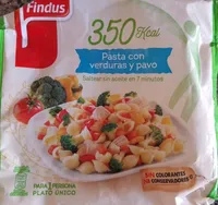 Pasta con verduras y pavo