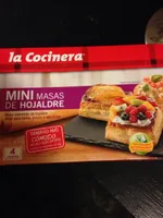 La cocinera mini masas de hojaldre