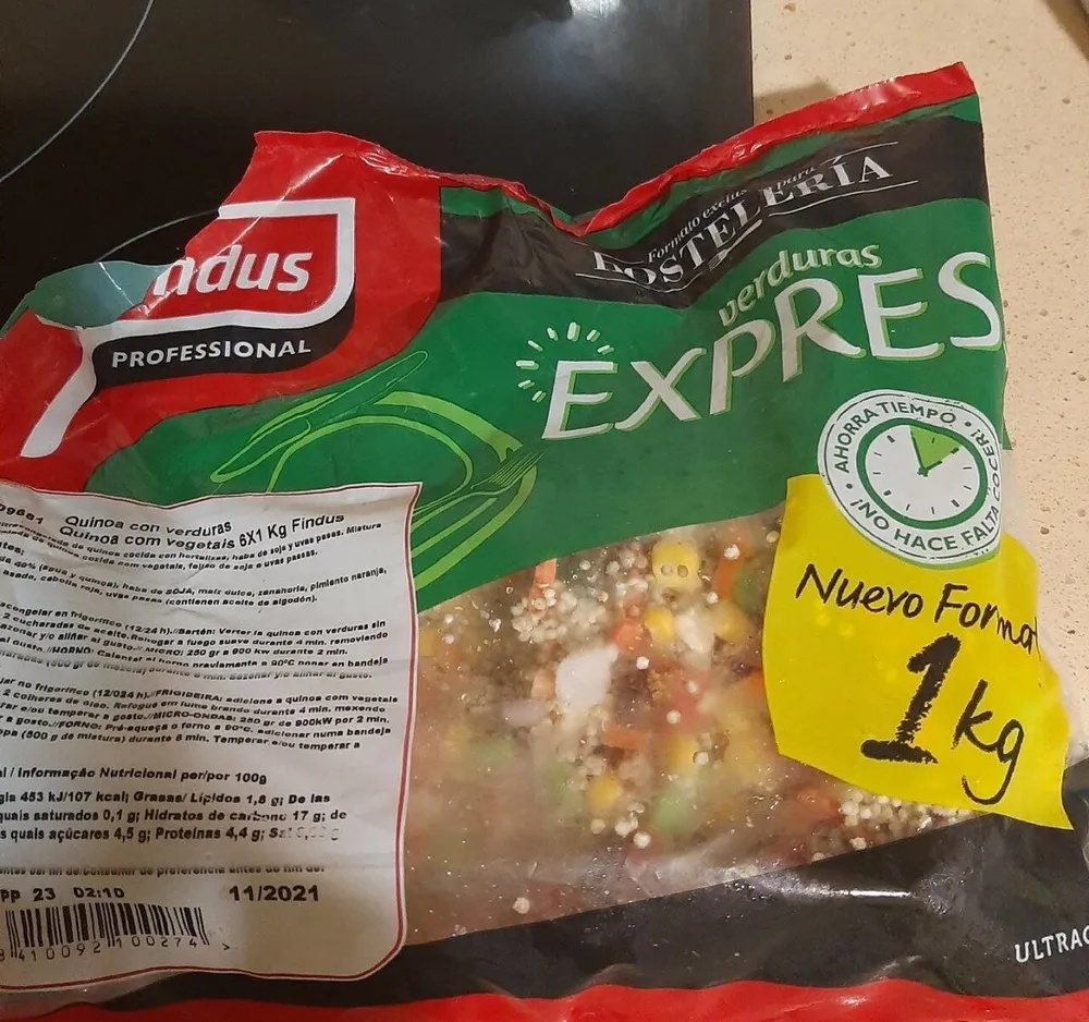 Quinoa con Verduras Expres