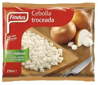 Cebolla troceada