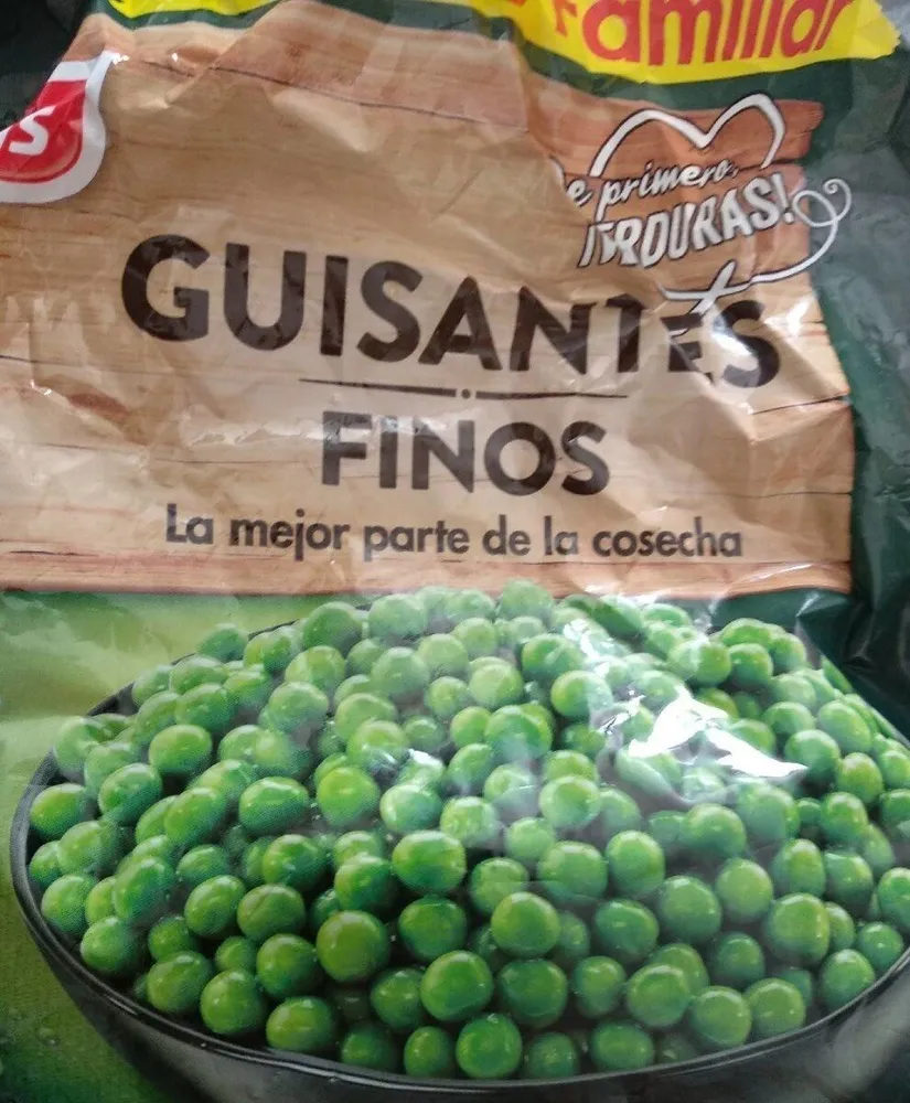 Guisantes finos