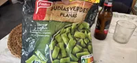 Judías verdes planas congeladas