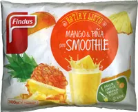 Mango y piña congelados