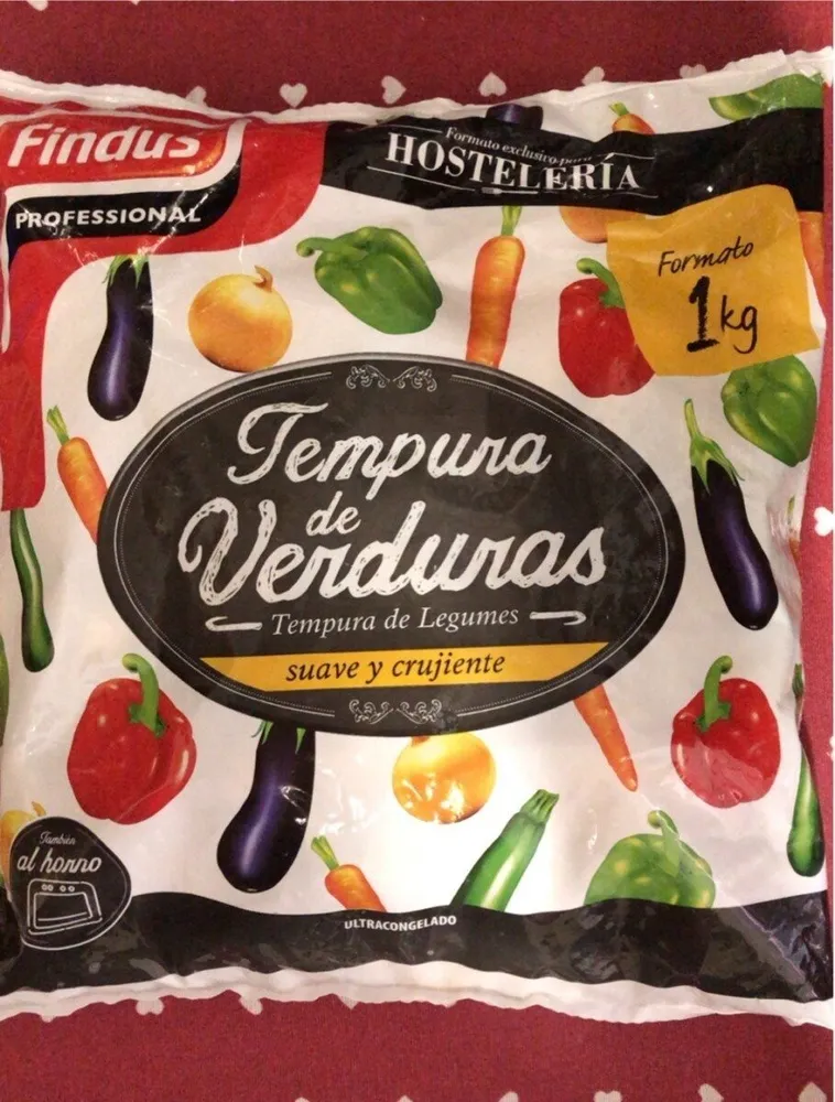 Tempura de verduras