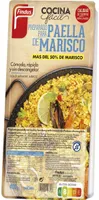 Preparado de mariscos para paella tradicional