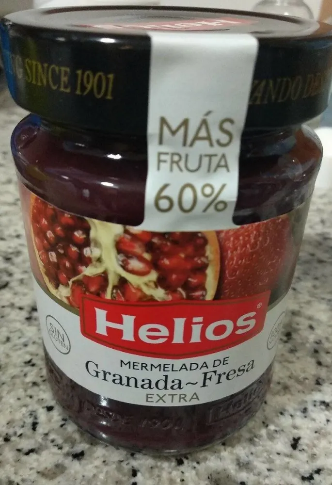 Mermelada de granada-fresa