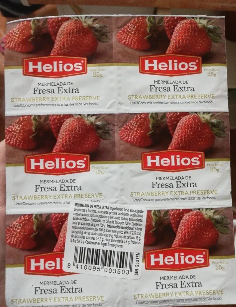 Mermelada de fresa extra
