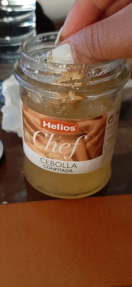 Cebolla confitada