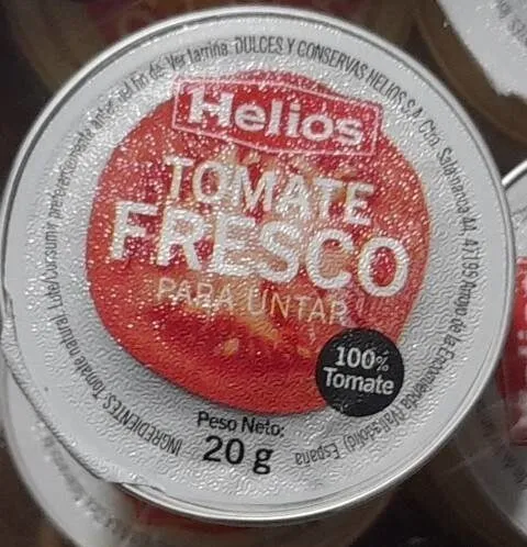 Tomate fresco para untar