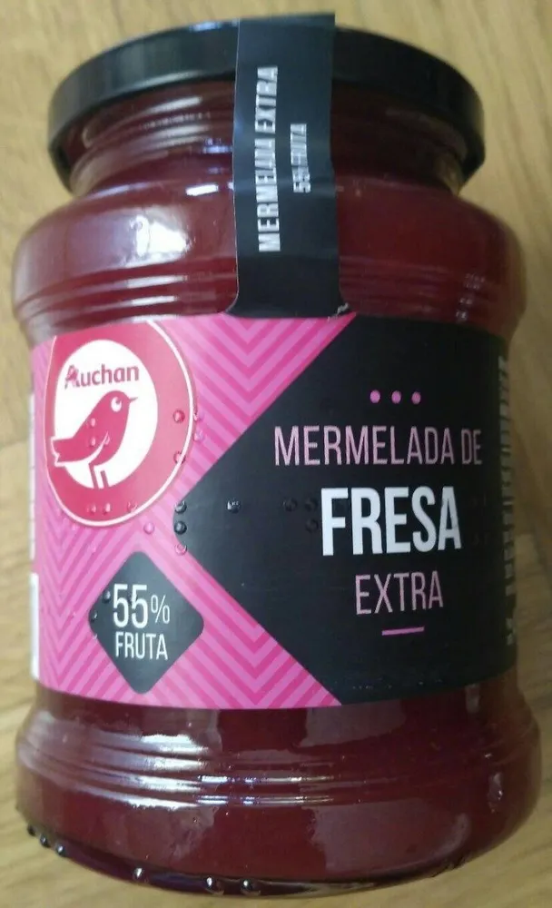 Mermelada de fresa extra