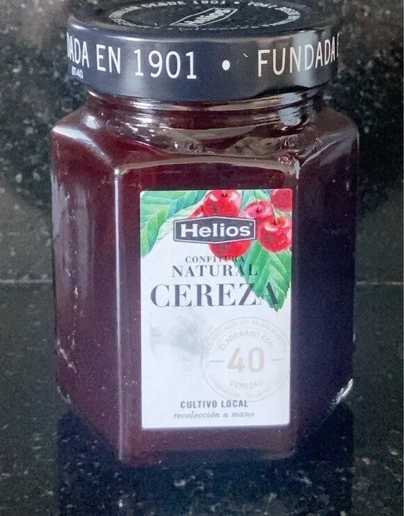 Confitura natural cereza