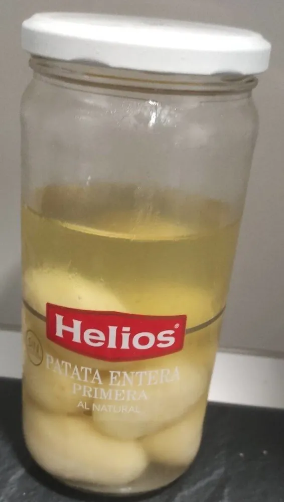 Patata entera al natural