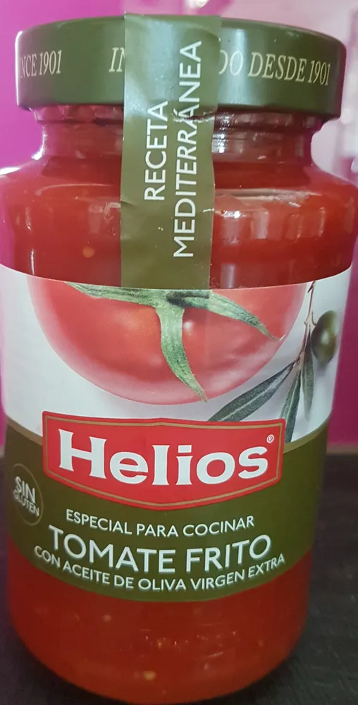 Tomate frito mediterráneo con aceite de oliva virgen extra