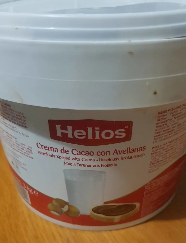Crema de cacao con Avellanas