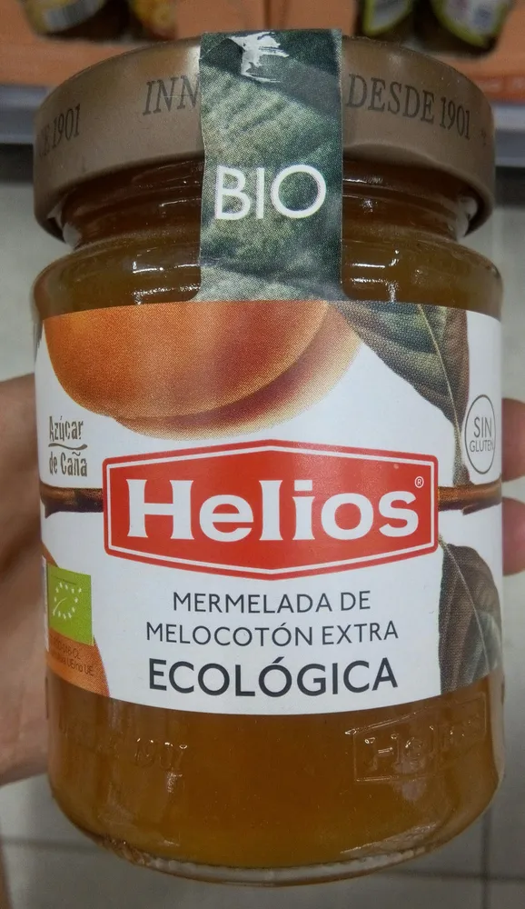 Mermelada de melocotón ecológica