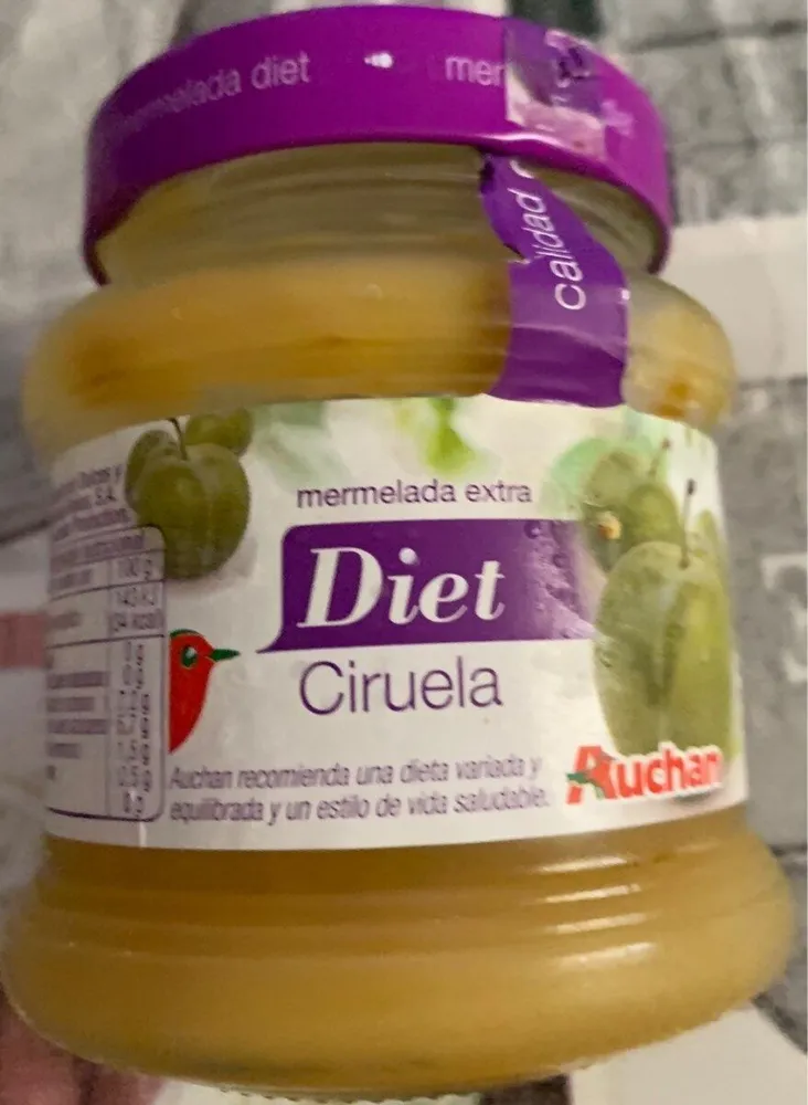 Mermelada extra de ciruela diet