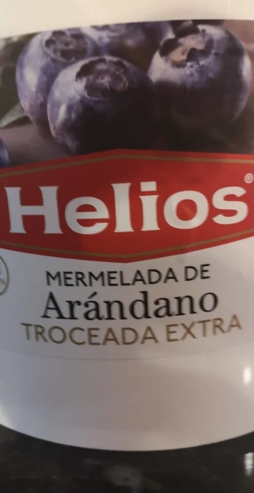 Mermelada de arandanos