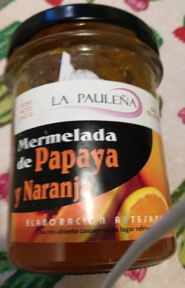 Mermelada de manzana Nueces y canela