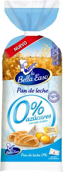 Pan de leche 0% azúcares