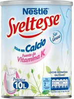 Leche desnatada polvo rica calcio
