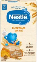 Papilla 8 cereales con miel