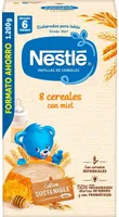 Papilla 8 cereales con miel