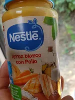 Arroz blanco con pollo