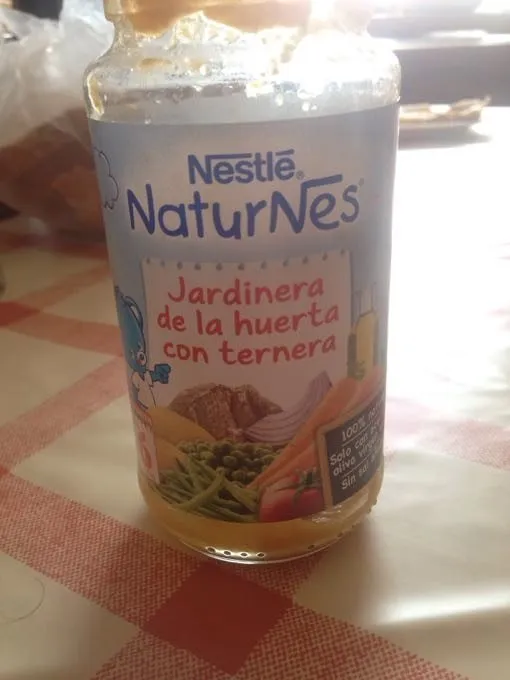 Naturnes jardinera de la huerta con ternera