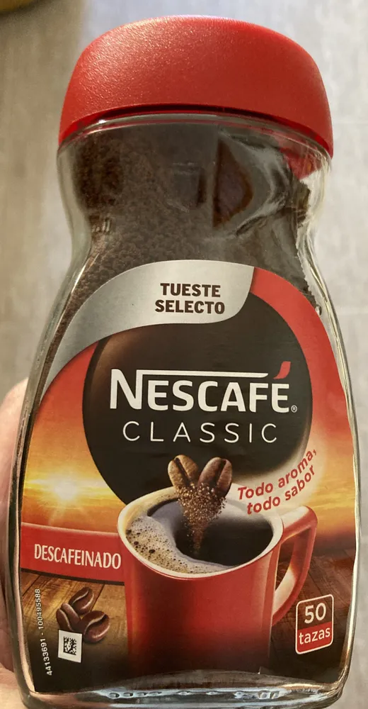 Nescafé classic descafeinado