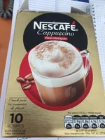Cappuccino café soluble descafeinado