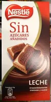 Chocolate con leche sin azúcares