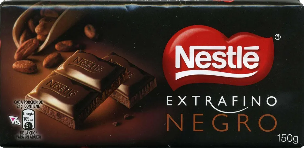 Tableta de chocolate negro 49% cacao