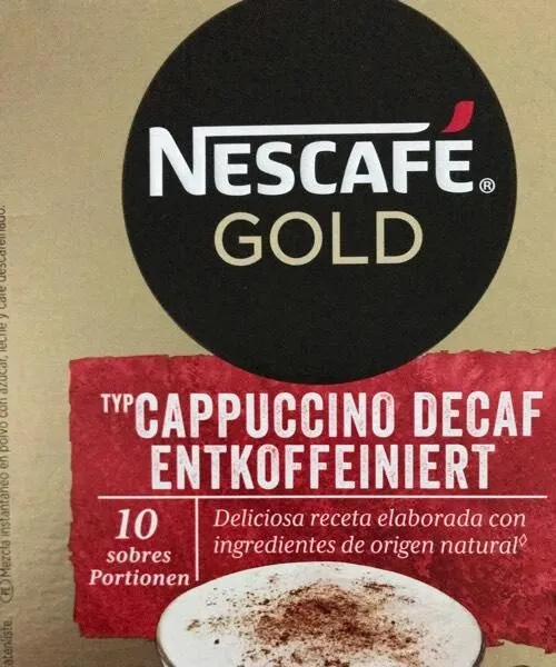 Cappuccino decaf