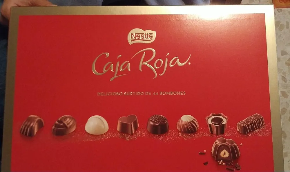 Bombones Nestlé Caja Roja