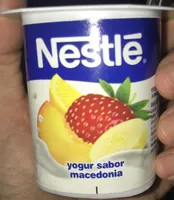 Yogur sabor macedonia