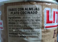 Fabes con almejas de las rías gallegas