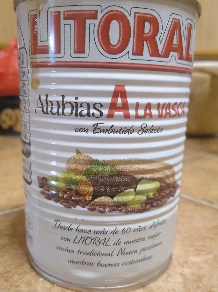 Alubias a la vasca