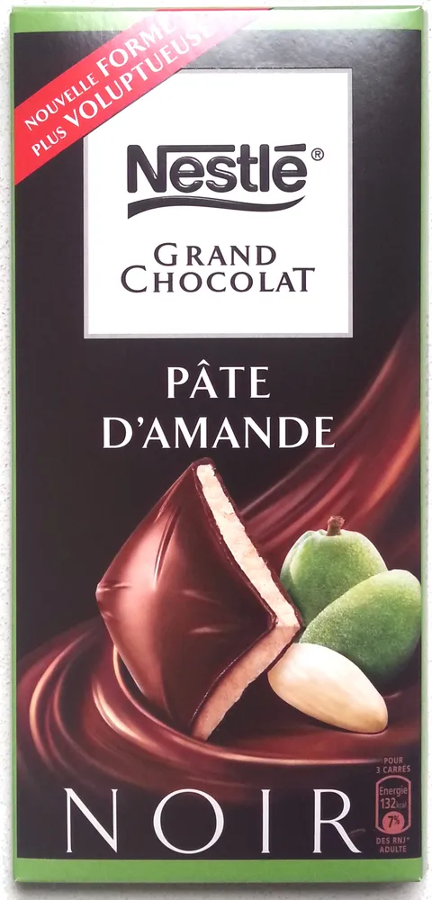 Pâte d'amande - Grand Chocolat noir