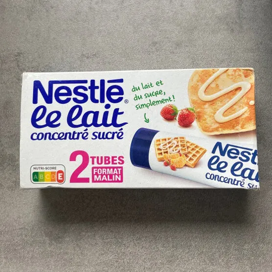Le lait concentré sucré