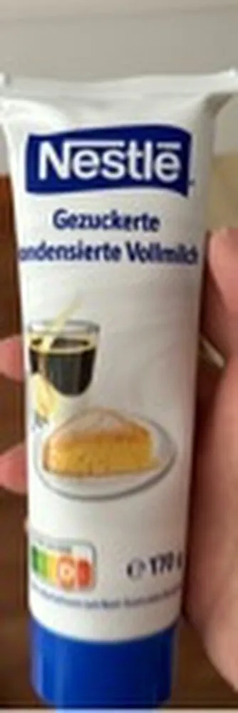 Gezuckerte kondensierte Vollmilch