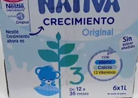 Leche nativa crecimiento