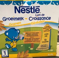 Nestlé lait de croissance Céréales